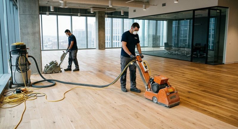 Commercial Hardwood Service in Fraser, MI