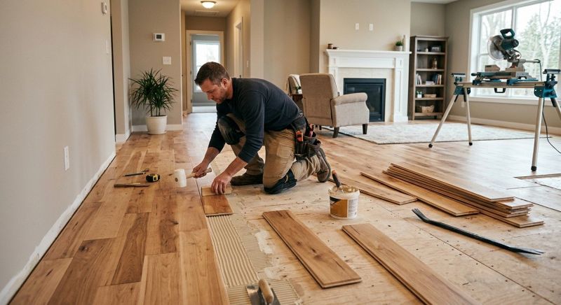 Engineered Wood Installation in Troy, MI