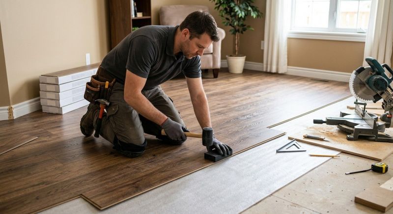 Laminate Floor Installation in Warren, MI