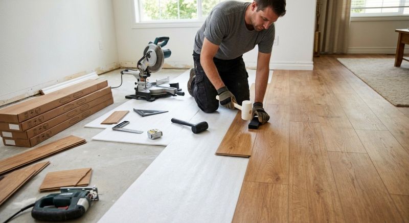 Laminate Floor Replacement in Royal Oak, MI