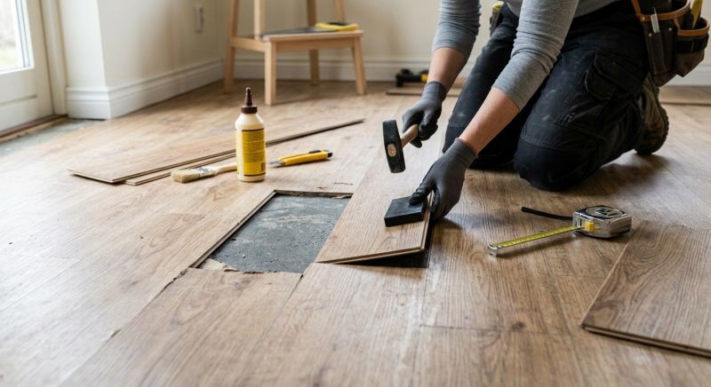 Linoleum Floor Installation in Franklin, MI