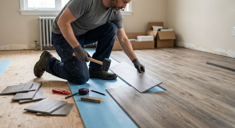 Linoleum Floor Installation in Madison Heights, MI