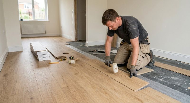Linoleum Floor Installation in Metamora, MI