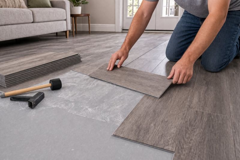 Luxury Vinyl Tile Installation in Davisburg, MI