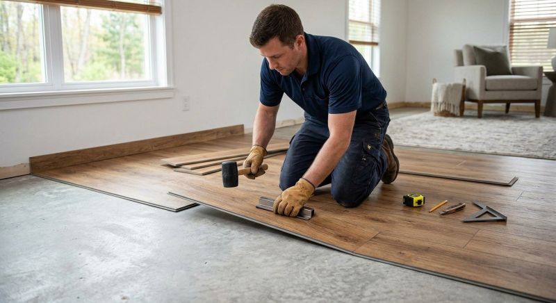 Luxury Vinyl Tile Installation in Grosse Pointe, MI