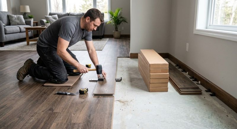 Luxury Vinyl Tile Installation in Ortonville, MI