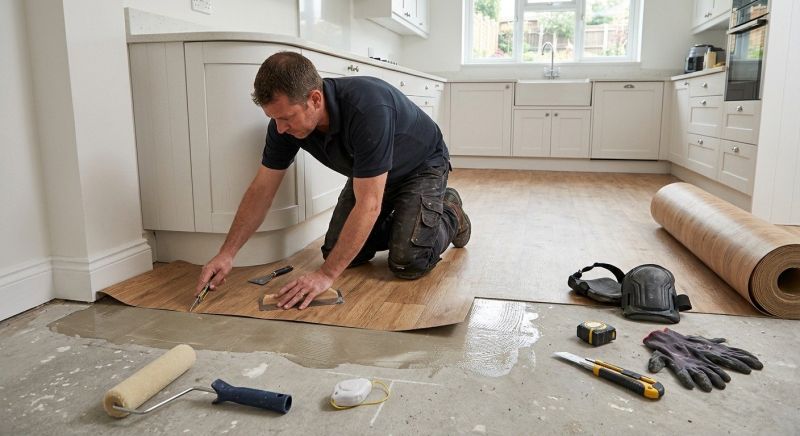 Sheet Flooring Installation in Grosse Pointe, MI
