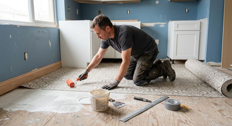 Sheet Flooring Installation in Saint Clair Shores, MI