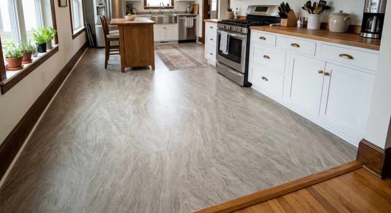 Sheet Linoleum Installation in Armada, MI