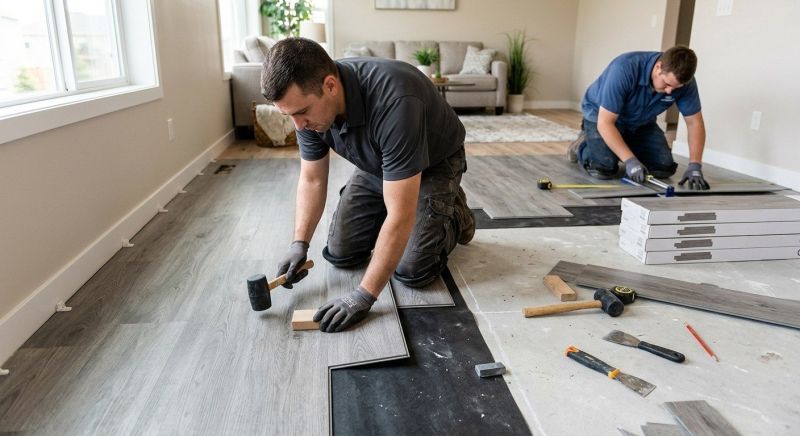 Vinyl Flooring Installation in Utica, MI