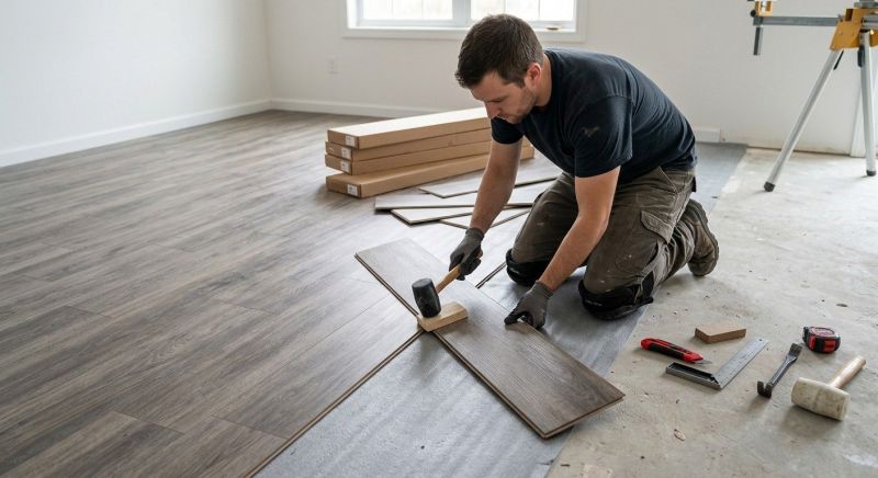 Vinyl Flooring Installation in Wayne, MI