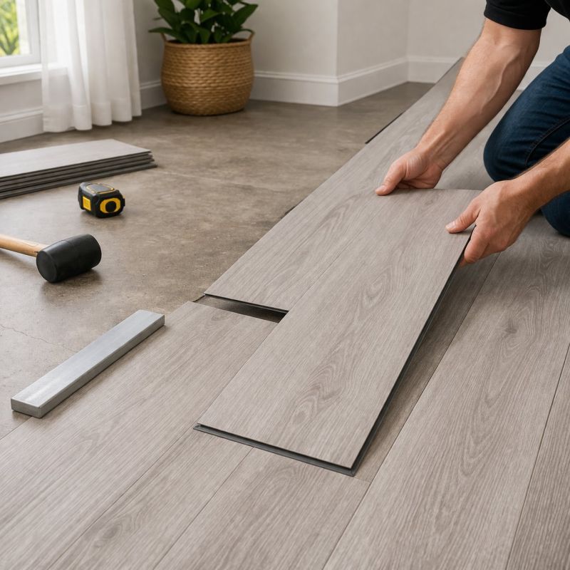 Vinyl Tile Replacement in Troy, MI